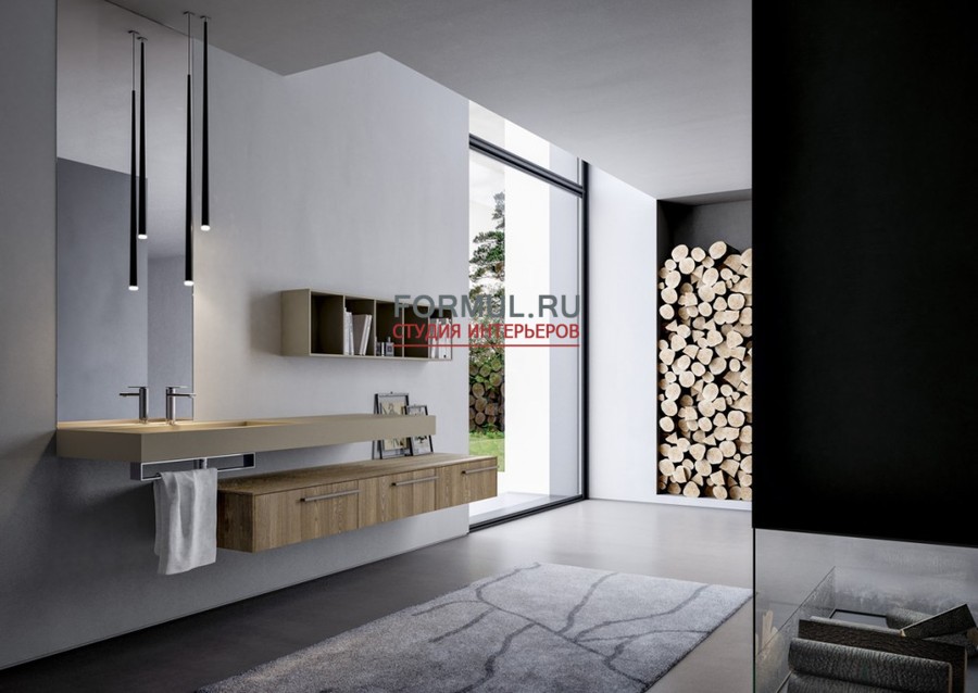 Комплект мебели для ванной Idea Group Sense